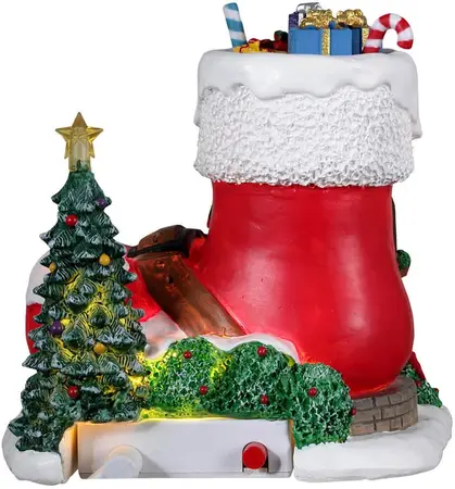 Lemax no. 3 elf lane verlicht kerstdorp tafereel Santa's Wonderland 2022 - afbeelding 4