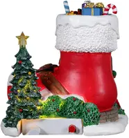 Lemax no. 3 elf lane verlicht kerstdorp tafereel Santa's Wonderland 2022 - afbeelding 4