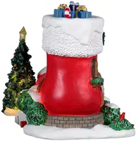 Lemax no. 3 elf lane verlicht kerstdorp tafereel Santa's Wonderland 2022 - afbeelding 2