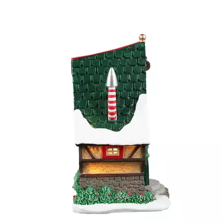 Lemax no. 4 elf lane verlicht kerstdorp tafereel Santa's Wonderland 2022 - afbeelding 3