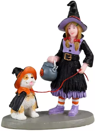Lemax no chocolate for you! figuur Spooky Town 2023