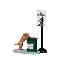 Lemax no littering s/2 kerstdorp accessoire Harvest Crossing 2011