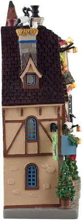 Lemax noel alsace verlichte facade Caddington Village 2025 - afbeelding 3