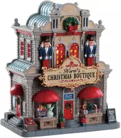 Lemax nora's christmas boutique verlicht kersthuisje Caddington Village 2018 - afbeelding 1