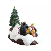 Lemax north pole hot springs kerstdorp tafereel Santa's Wonderland 2018 - afbeelding 3