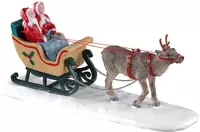 Lemax north pole sleigh ride kerstdorp tafereel Caddington Village 2020 - afbeelding 1