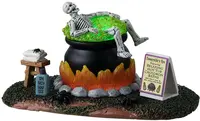 Lemax nothing like a hot bath verlicht tafereel Spooky Town 2025