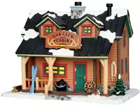 Lemax oak glen cabin kersthuisje Vail Village 2014 (zonder omdoos) - afbeelding 4