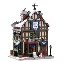 Lemax old british pub verlicht kersthuisje Caddington Village 2018 - afbeelding 1