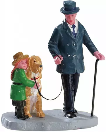 Lemax one last hug kerstdorp figuur type 3 Caddington Village 2016