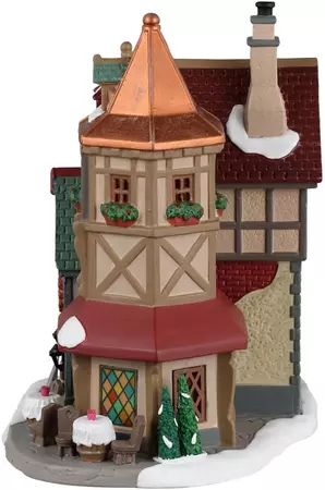 Lemax otto's schnitzelhaus verlicht kersthuisje Vail Village 2023 - afbeelding 3