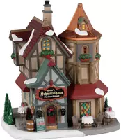 Lemax otto's schnitzelhaus verlicht kersthuisje Vail Village 2023 - afbeelding 1