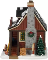 Lemax our family ski cabin verlicht kersthuisje Vail Village 2021 - afbeelding 3
