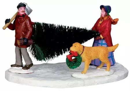 Lemax our first christmas kerstdorp tafereel Caddington Village  2013