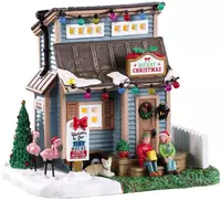 Lemax our tiny house verlicht kersthuisje Vail Village 2019 - afbeelding 3