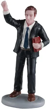 Lemax pastor waving kerstdorp figuur type 1 2026