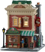 Lemax pat-a-cake bakery, verlicht kersthuisje Caddington Village 2025 - afbeelding 1