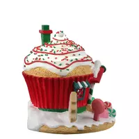 Lemax peppermint cottage kerstdorp tafereel Sugar 'N' Spice  2022 - afbeelding 2