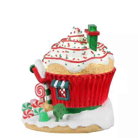 Lemax peppermint cottage kerstdorp tafereel Sugar 'N' Spice  2022 - afbeelding 3