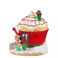 Lemax peppermint cottage kerstdorp tafereel Sugar 'N' Spice  2022 - afbeelding 3