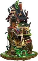 Lemax petrified forest tree house verlicht huisje Spooky Town 2026
