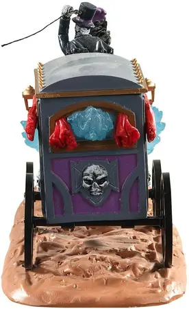 Lemax phantom coach tafereel Spooky Town 2020 - afbeelding 3