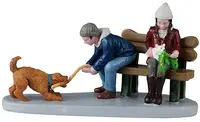 Lemax playful pups kerstdorp figuur type 4 2025 - afbeelding 1
