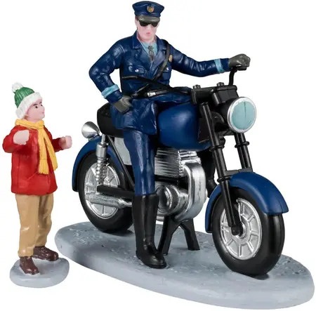 Lemax police officer s/2 kerstdorp figuur type 4 2024