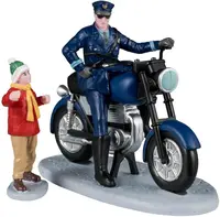 Lemax police officer s/2 kerstdorp figuur type 4 2024
