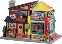 Lemax polka dot's clubhouse verlicht kersthuisje Caddington Village 2023 - afbeelding 1