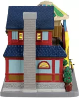 Lemax polka dot's clubhouse verlicht kersthuisje Caddington Village 2023 - afbeelding 2
