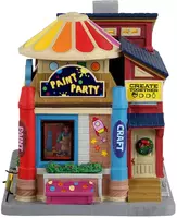 Lemax polka dot's clubhouse verlicht kersthuisje Caddington Village 2023 - afbeelding 3
