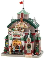 Lemax pop-up christmas cookie shop verlicht kersthuisje Caddington Village 2025 - afbeelding 1