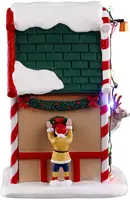 Lemax prancer's den, verlicht kerstdorp tafereel Santa's Wonderland 2025 - afbeelding 3