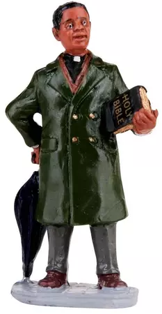 Lemax preacher kerstdorp figuur type 1 2001 - afbeelding 1