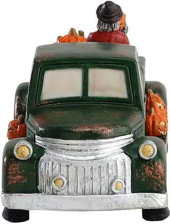 Lemax pumpkin pickup truck tafereel Spooky Town 2018 - afbeelding 3