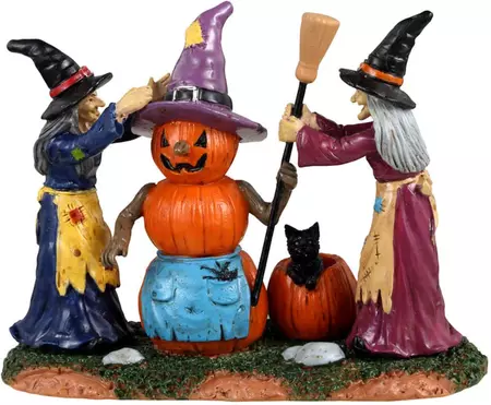 Lemax pumpkin witch figuur Spooky Town 2023