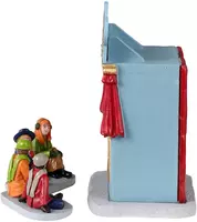 Lemax puppet theatre, set of 3 kerstdorp tafereel Caddington Village 2023 - afbeelding 4