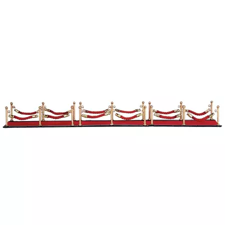 Lemax red carpet s/7 kerstdorp accessoire Caddington Village 2016