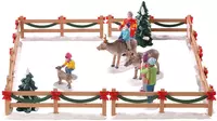 Lemax reindeer petting zoo s/17 kerstdorp tafereel Caddington Village 2020 - afbeelding 3