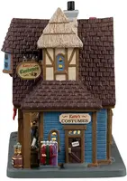Lemax renaissance fair shops verlicht kersthuisje Caddington Village 2024 - afbeelding 3
