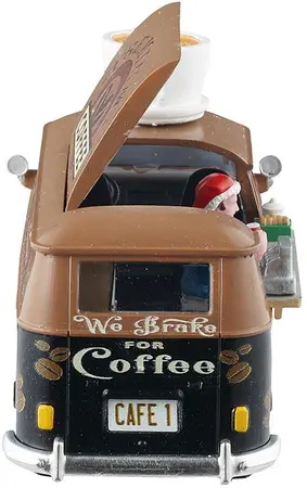 Lemax rolling roasters coffee kerstdorp tafereel 2025 - afbeelding 3