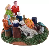 Lemax s'more family fun kerstdorp tafereel Harvest Crossing 2020 - afbeelding 2