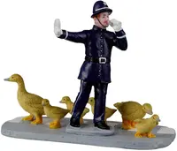Lemax safe crossings kerstdorp figuur type 3 Caddington Village  2022