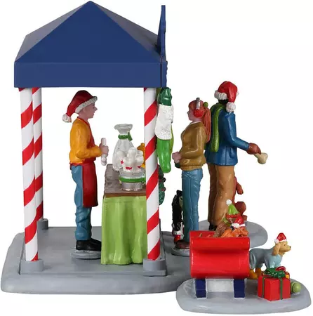 Lemax santa claws & paws, set of 3 kerstdorp tafereel Caddington Village 2023 - afbeelding 2