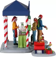 Lemax santa claws & paws, set of 3 kerstdorp tafereel Caddington Village 2023 - afbeelding 2