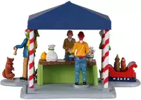 Lemax santa claws & paws, set of 3 kerstdorp tafereel Caddington Village 2023 - afbeelding 4
