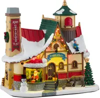 Lemax santa's chalet kersthuisje Santa's Wonderland 2022