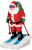 Lemax santa skier kerstdorp figuur type 2 Vail Village 2015