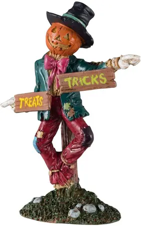 Lemax scarecrow signpost accessoire Spooky Town 2024